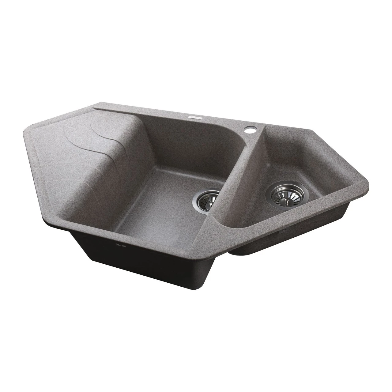 Мойка гранитная Globus Lux GARDA 1000х500 мм Мокко (04000061) - фото 4 Мойка гранитная Globus Lux GARDA 1000х500 мм Мокко (04000061) - фото 4