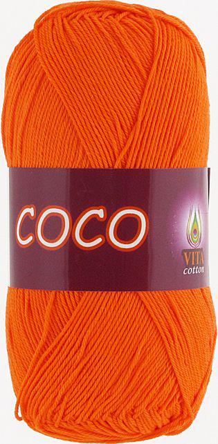 Пряжа Vita Cotton Coco 4305 оранж (3382) Пряжа Vita Cotton Coco 4305 оранж (3382)