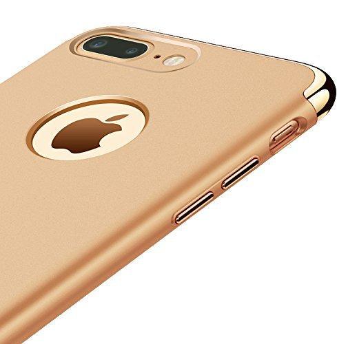 Чохол-накладка IPaky Plating Plastic Case for iPhone 7/8 Plus Gold - фото 3