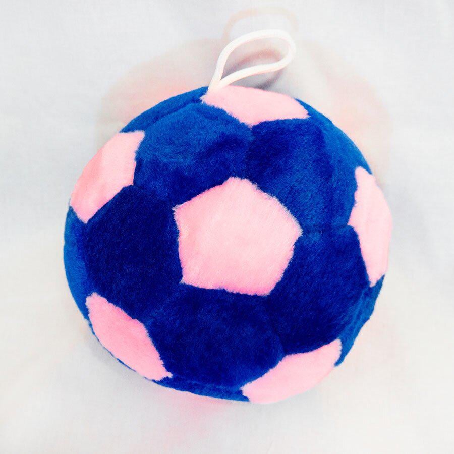 М'яка іграшка Золушка М'ячик 21 см Синьо-рожевий (ZL13050)