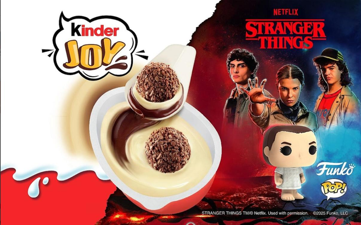 Яйце Kinder Joy Funko Pop StRanger Things 20 г 1 шт. (29714221)