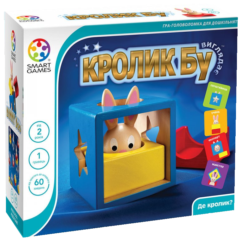 Настольная игра Smart Games Кролик Бу (SG 037 UKR / 5414301519393)