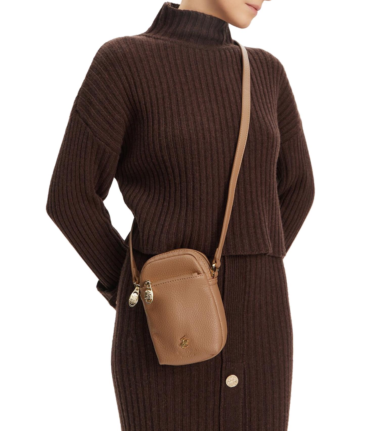 Сумка Beverly Hills Polo Club з ремінцем Бежевий (0394) - фото 2 Сумка Beverly Hills Polo Club з ремінцем Бежевий (0394) - фото 2