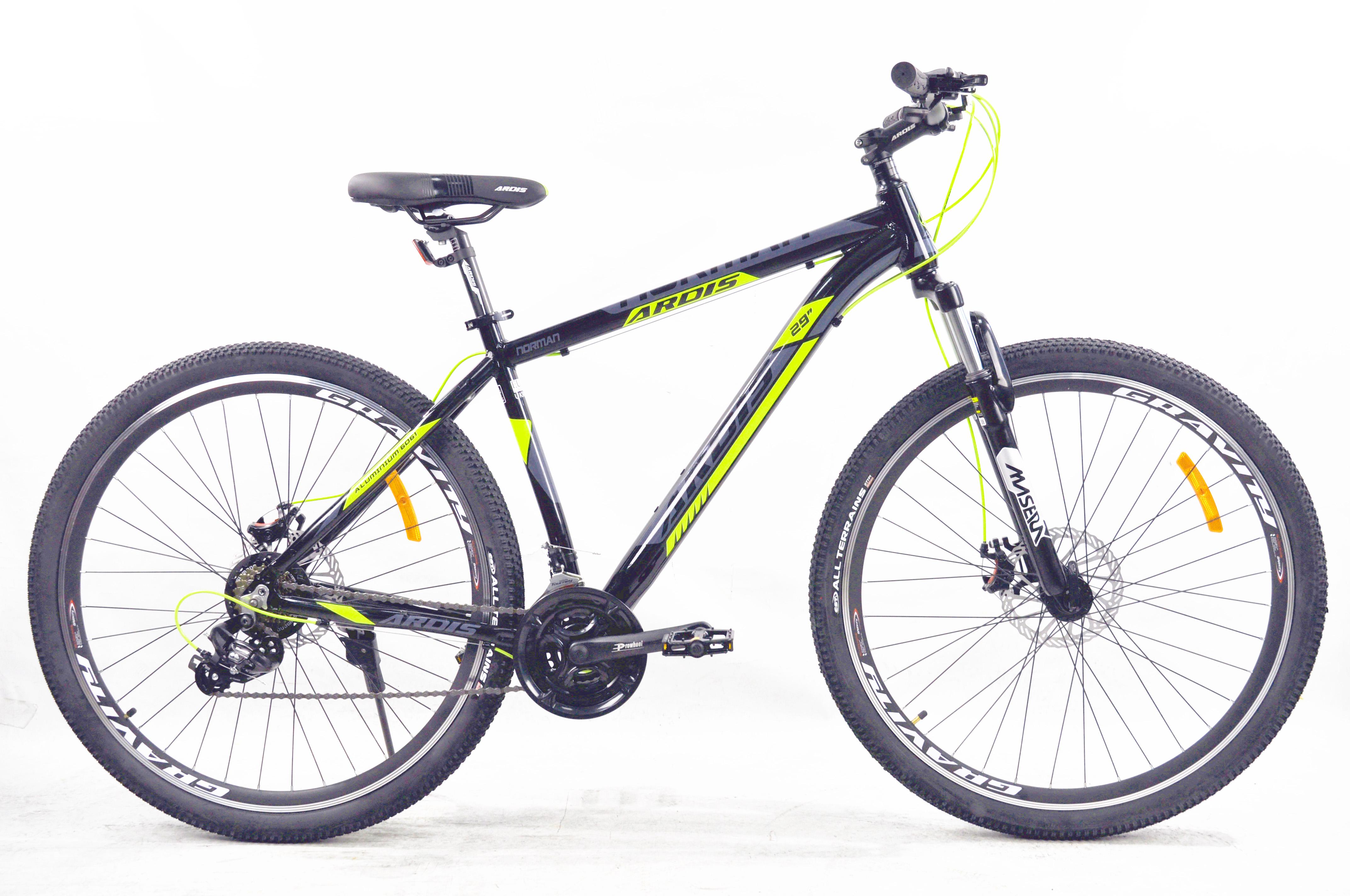 Велосипед Ardis 29" MTB AL NORMAN Черно-зеленый (02531)