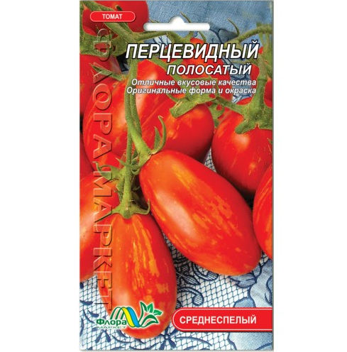 Семена томата Перцевидный красный полосатый среднеспелый 0,1 г (26062)