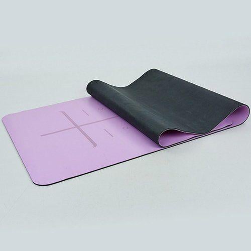 Килимок для йоги з розміткою FI-8307 Світло-фіолетовий (56429014) - фото 3 Килимок для йоги з розміткою FI-8307 Світло-фіолетовий (56429014) - фото 3