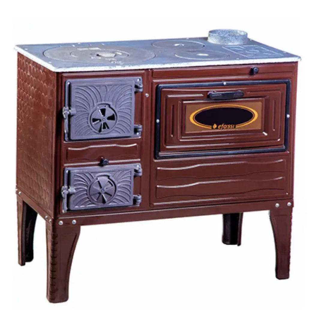 Піч чавунна кухонна Eforisi EFS-9 з варильною поверхнею і духовкою 8,6 кВт (33087454)