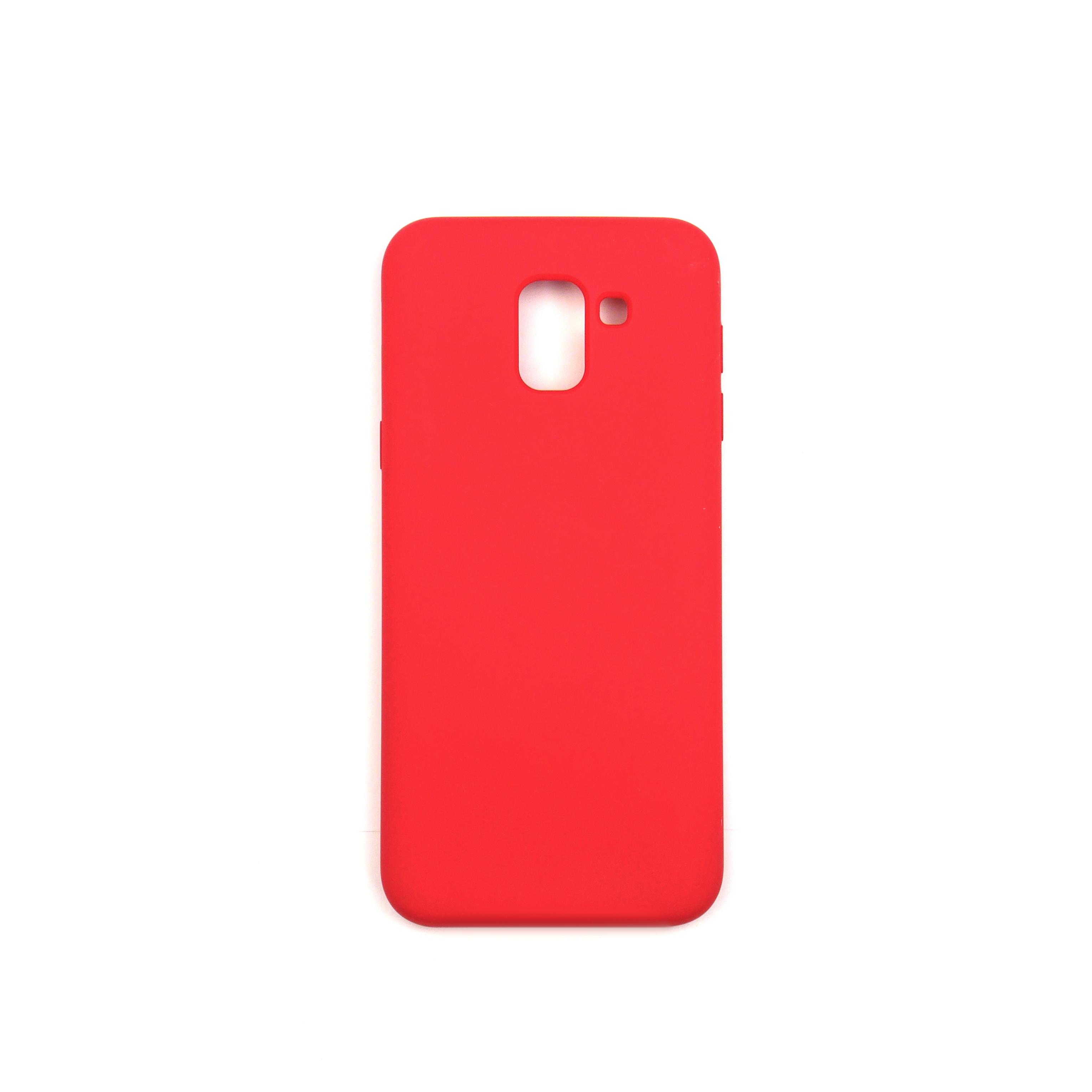 Чехол Jelly Silicone Case Samsung J6 2018 Red (14)