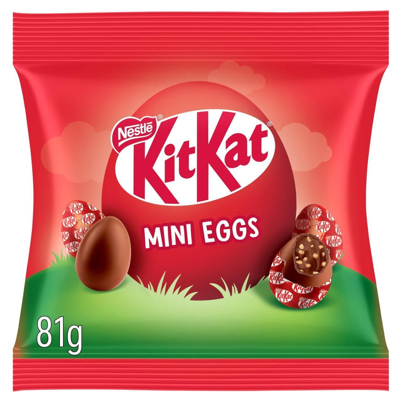 Шоколадні міні-яйця KitKat Mini Eggs Milk Chocolate 81 г (2549366546)