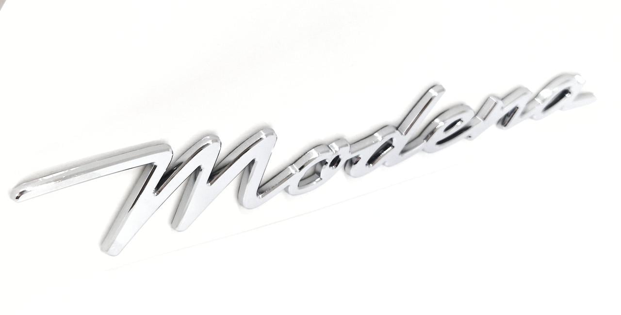 Эмблема-надпись Modena Maserati 670008101 Хром (2333390866)