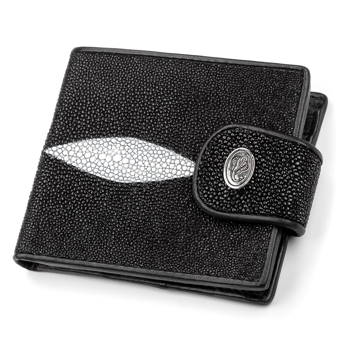 Кошелек Stingray leather 18002 кожа Черный (7507)