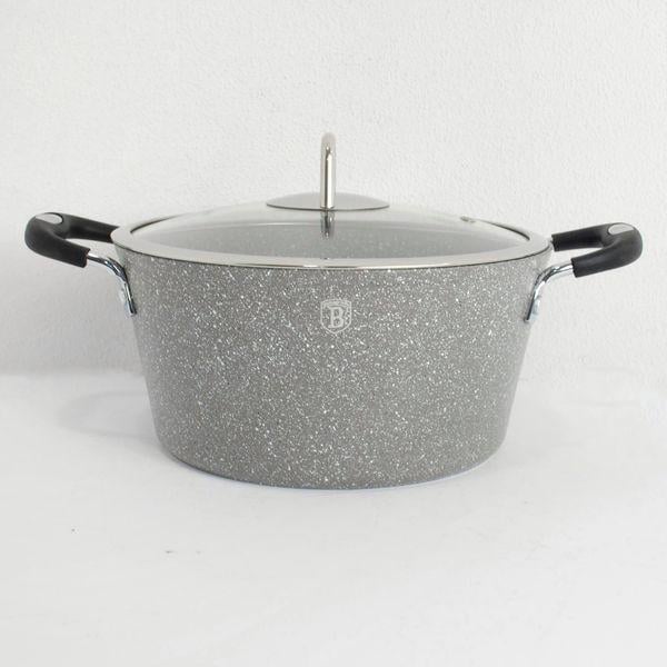 Kаструля Berlinger Haus Gray Stone Touch Line 2,5 л алюмінієва Gray (BH-1151N)