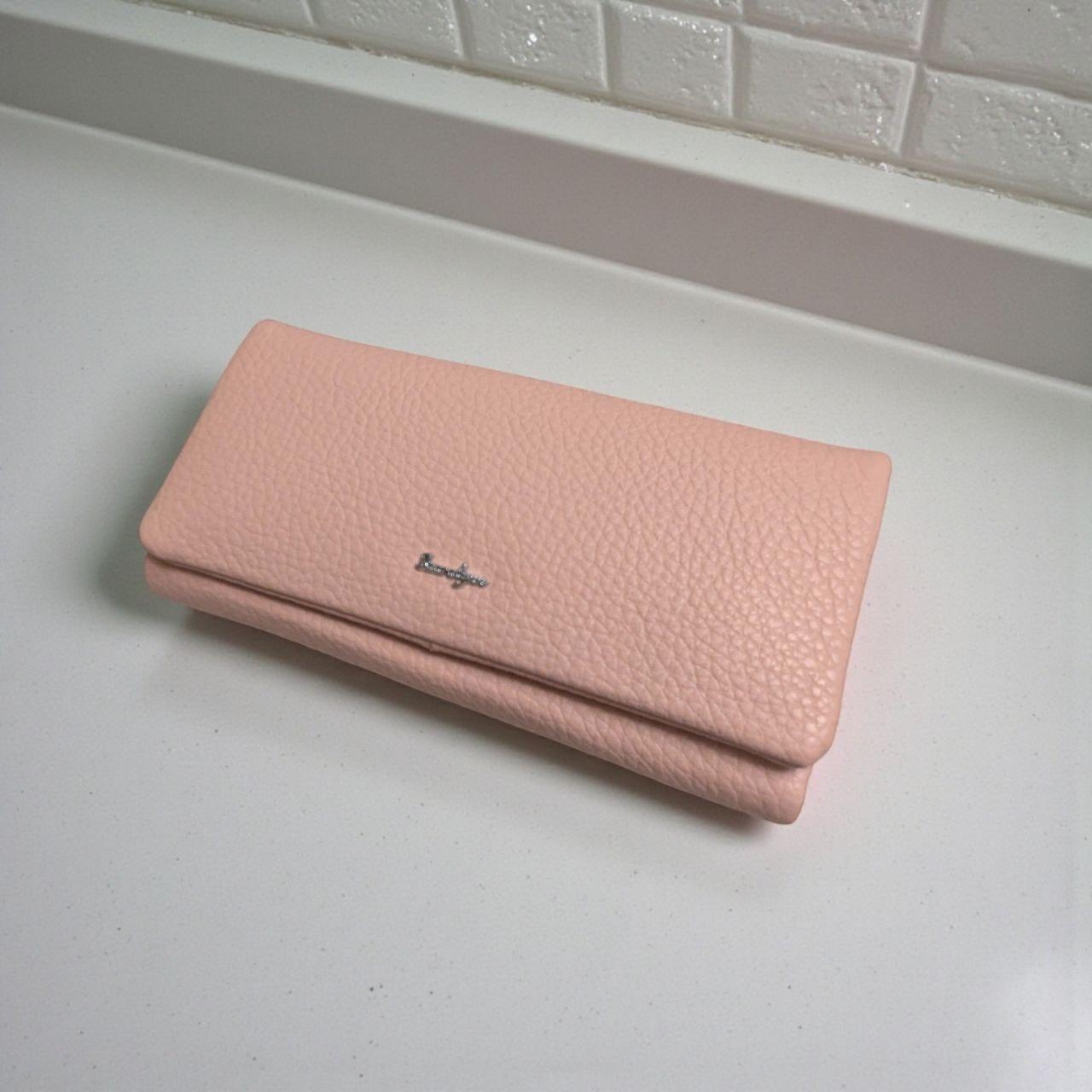 Кошелек женский мягкий на магните Saralyn СО-42А 20х10 см Розовый