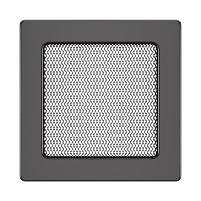 Решетка каминна SAVEN 17x17 Графитовый (9331233)