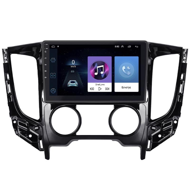Автомагнітола штатна Lesko для Mitsubishi Pajero Sport III ver.1 2015-2019 1/16Gb Wi-Fi GPS Base 9" (30393497)