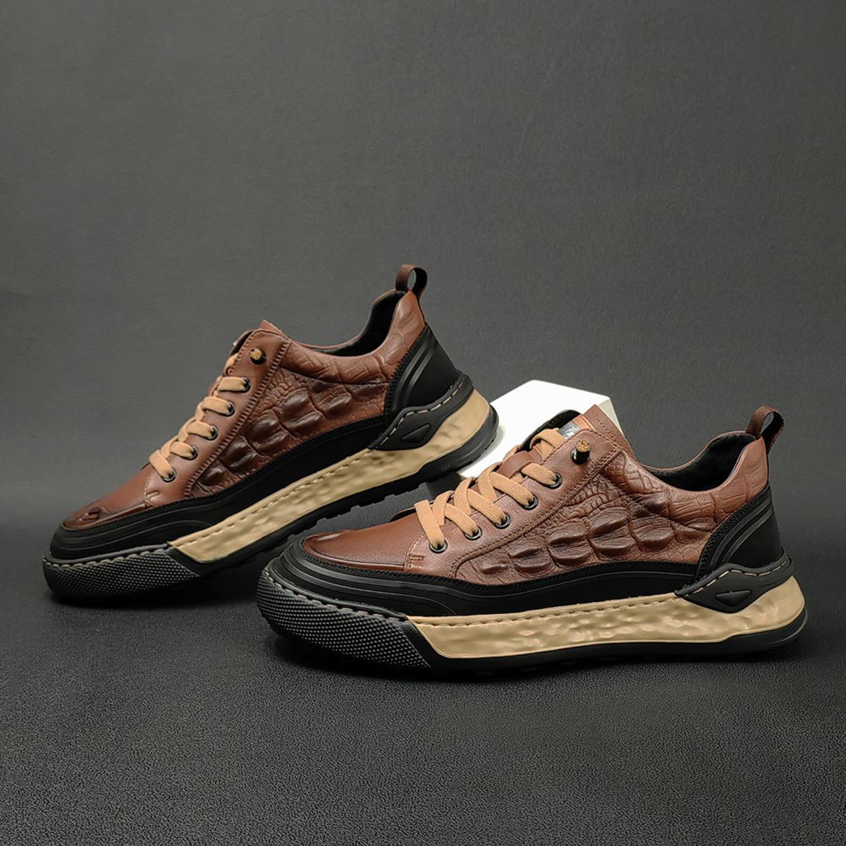 Кеди чоловічі Dundee р. 43 Коричневий (12597507) - фото 4 Кеди чоловічі Dundee р. 43 Коричневий (12597507) - фото 4