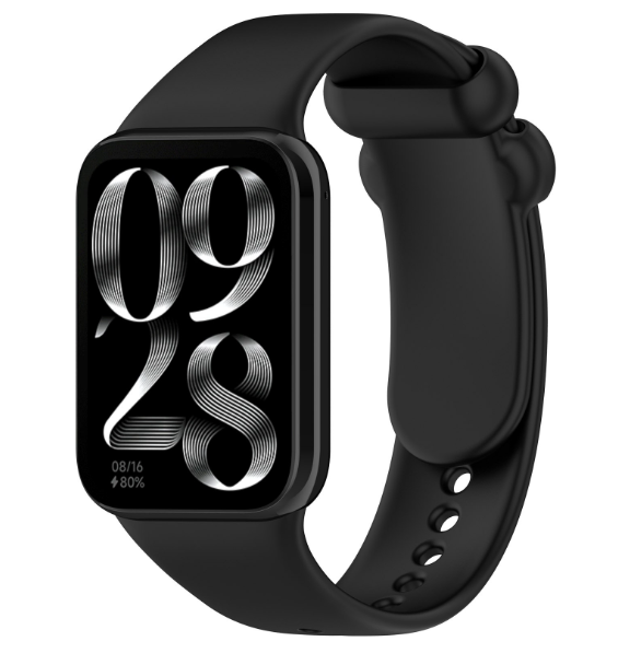 Ремешок DK Silicone Sport Band для Xiaomi Mi Band 8 Pro Black (017124) - фото 1