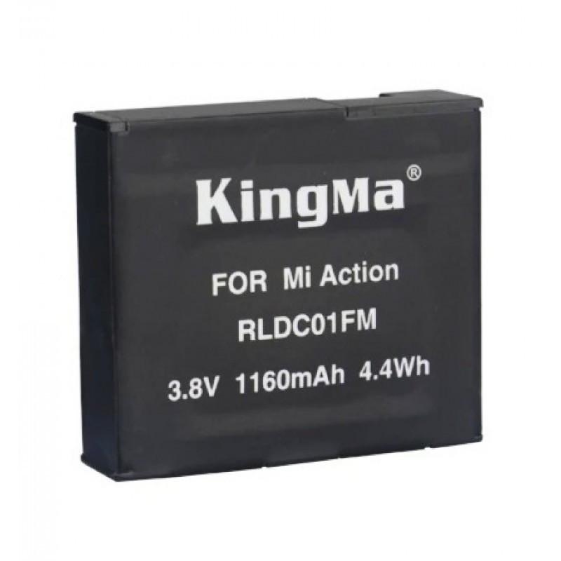 Аккумулятор KingMa RLDC01FM для экшн камеры Xiaomi Mijia 4К 1160 ма