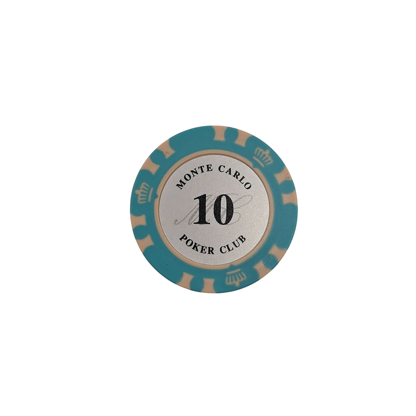 Фишка для покера номинал 10 1 шт.
