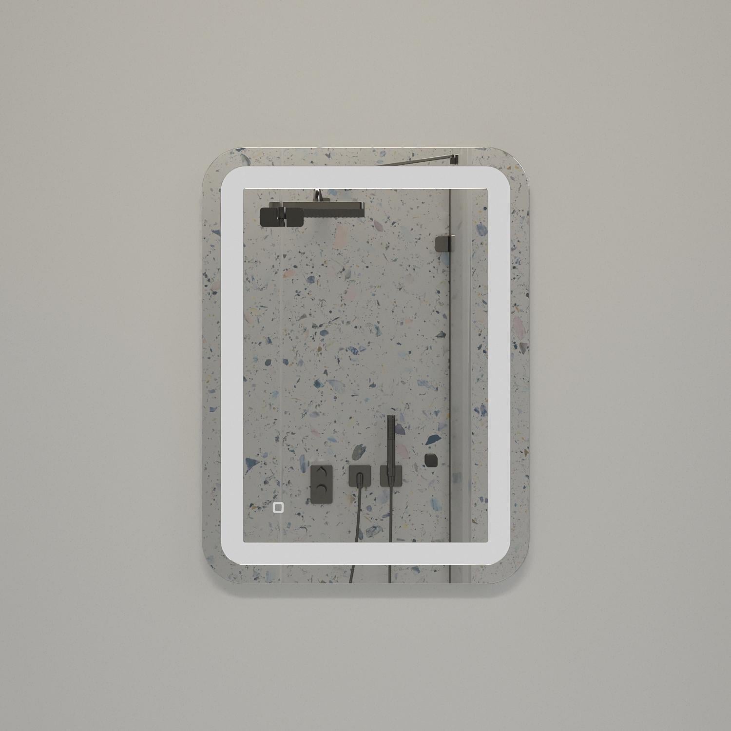 Зеркало с подсветкой Moreli для ванной и гостиной София/Эльче 800х800 мм