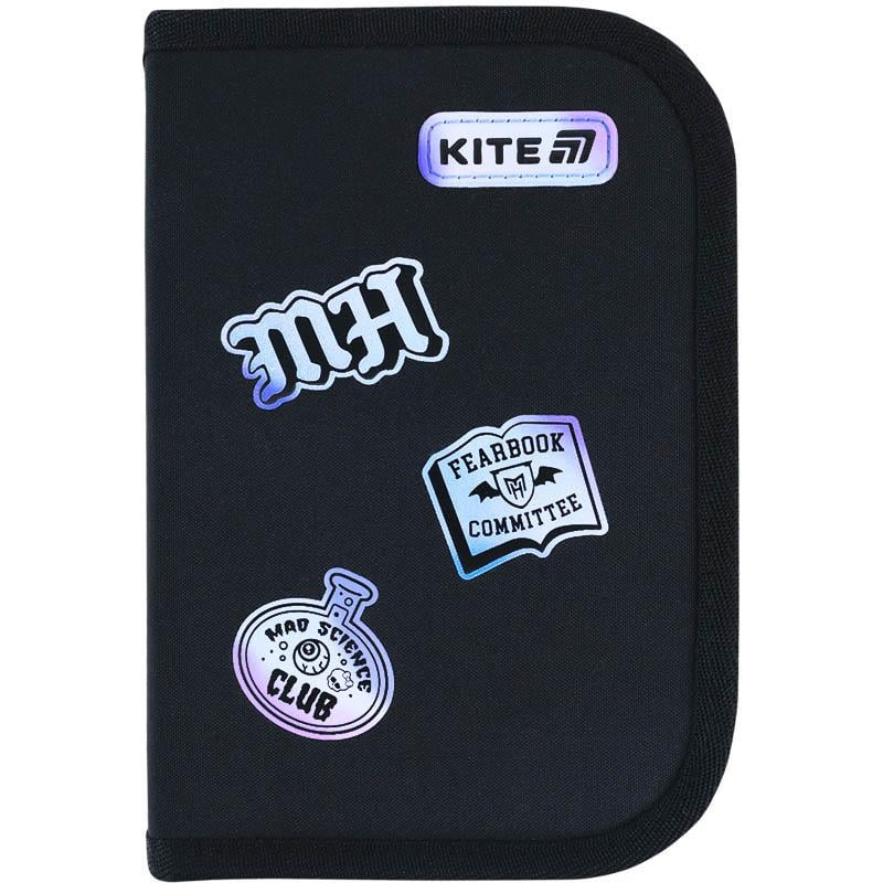 Пенал школьный KITE Monster High 1 отделение 2 отворота без наполнения (МН26-622)