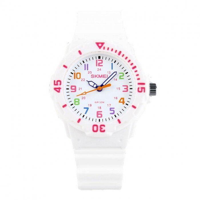 Часы наручные женские Skmei Mini White (1596)