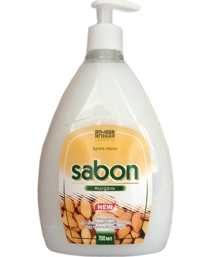 Крем-мыло жидкое Sabon Мед/Миндаль 700 мл (8612)