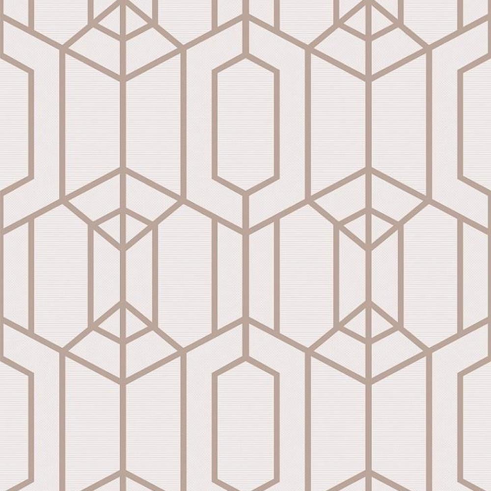 Шпалери вінілові на флізеліновій основі Graham Brown Kabuki 106566 0,53х10,05 м Рожевий