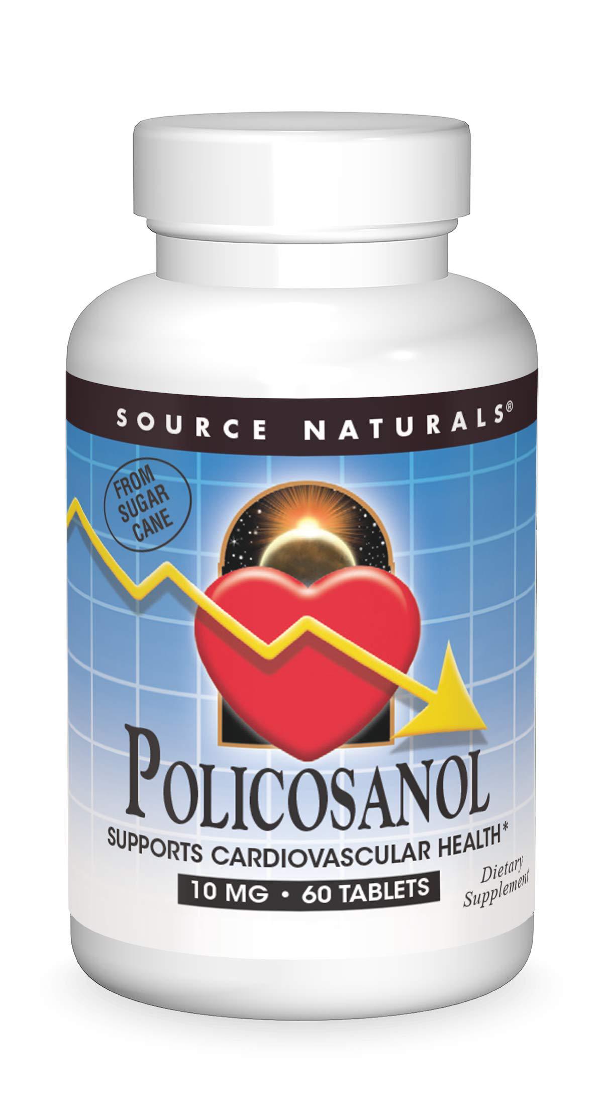 Полікосанол Source Naturals Policosanol 10 mg 60 таблеток
