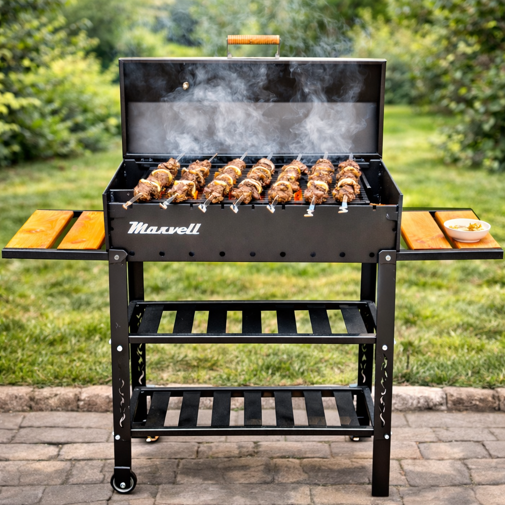 Мангал-барбекю Jooki Гелиос на 12 шампуров 4 мм