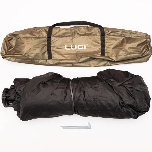 Намет туристичний двомісний 200х200х140 см Армійський зелений (LU-019GR) - фото 12