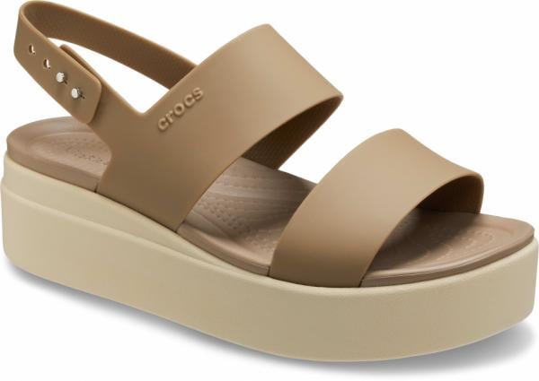 Босоножки Crocs Brooklyn Low р. W10/EUR 40-41 Khaki/Bone (12540383) - фото 2