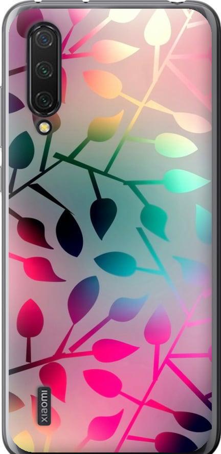Чехол на Xiaomi Mi 9 Lite Листья (2235u-1834-42517)