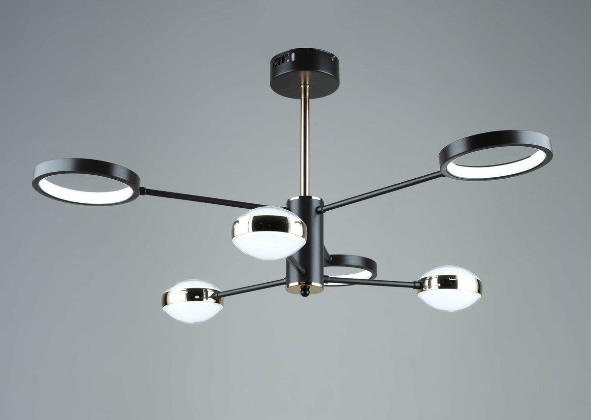 Люстра светодиодная акриловая Platinum B YH872/3/3 COFFEE/GD (40556) Люстра светодиодная акриловая Platinum B YH872/3/3 COFFEE/GD (40556)