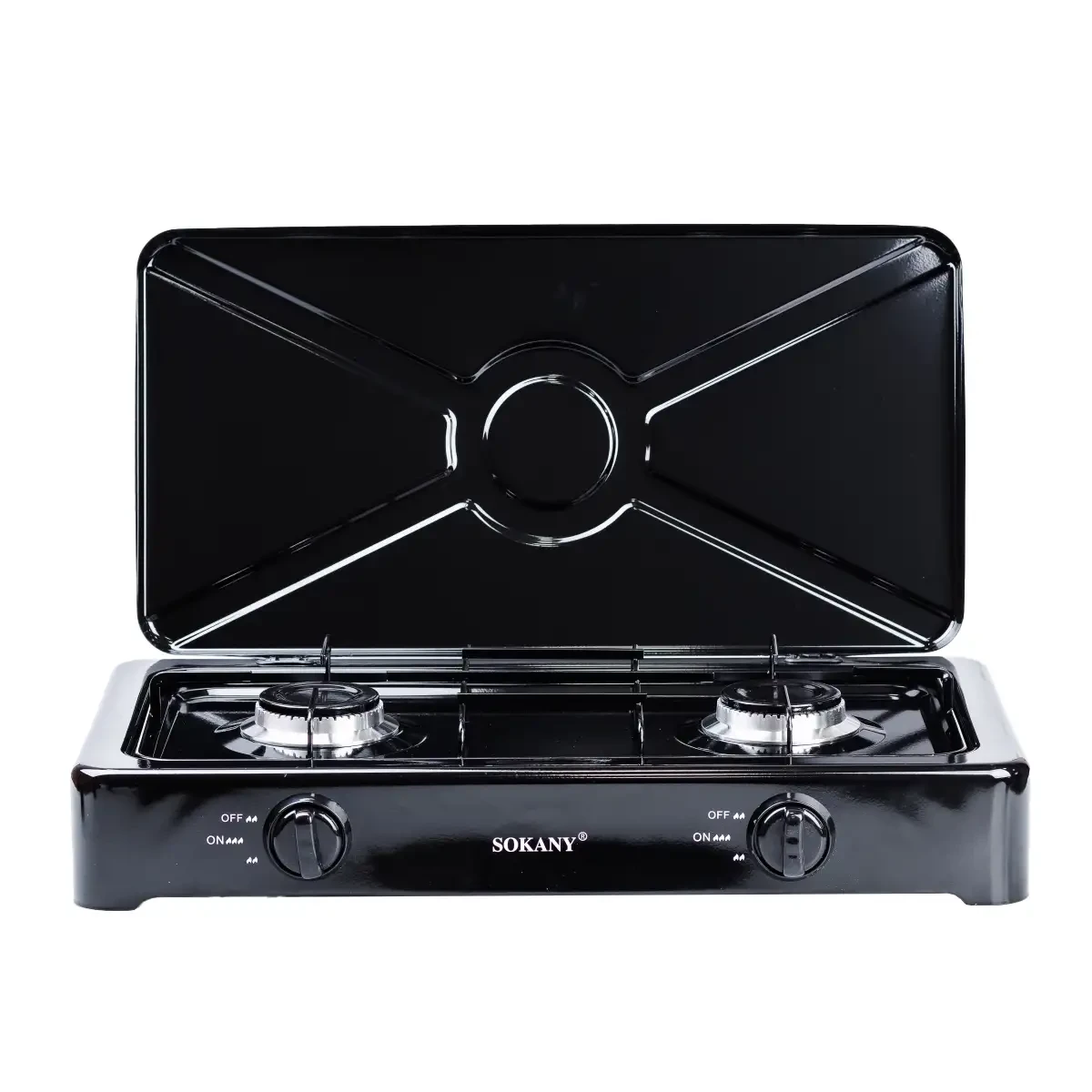 Плита газова Sokany настільна на 2 конфорки (25905626)