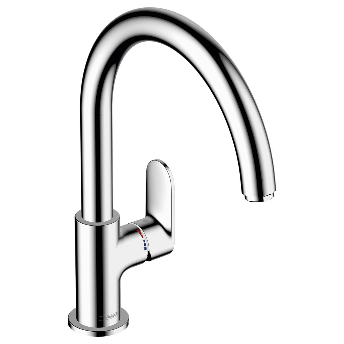 Смеситель для кухни Hansgrohe VERNIS BLEND 71870000 Хром (83692)