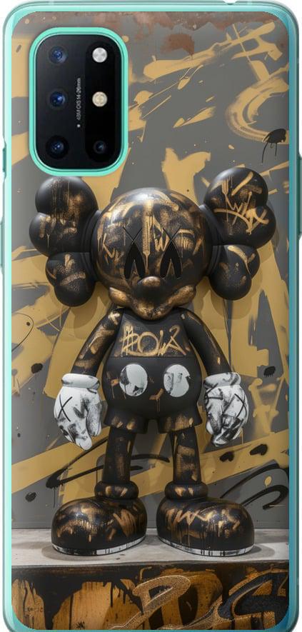 Чехол на OnePlus 8T Bronze kaws (6097t-2113-42517)