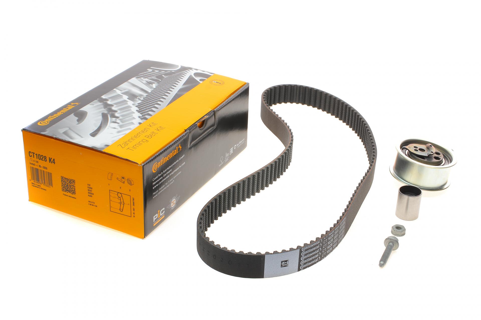 Комплект ГРМ Audi A2/A3/A4/A6/Skoda Fabia/Octavia/VW Golf IV/Passat/Touran 1.9TDI 00- 30x120z (CT1028K4 CONTINENTAL)