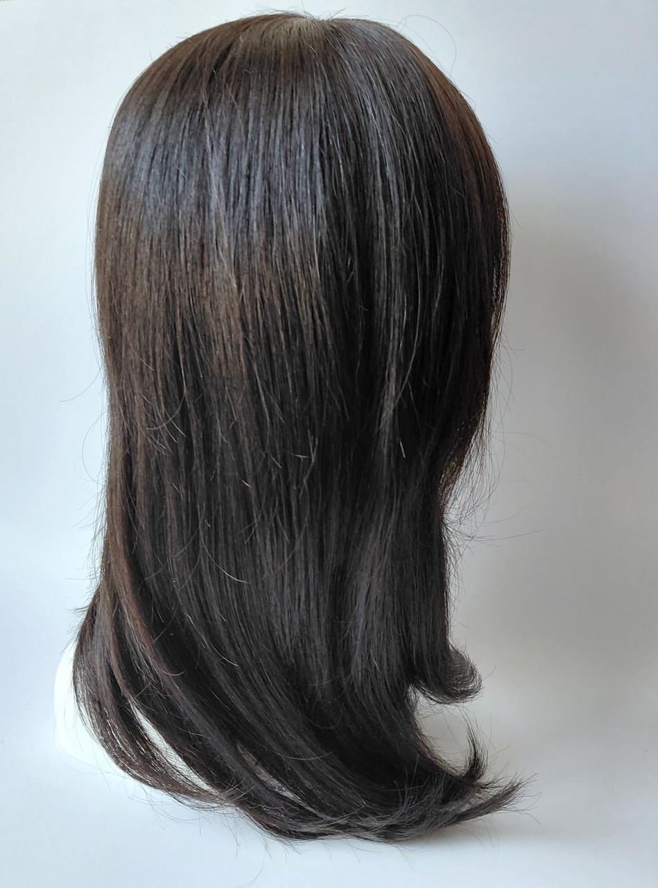 Парик удлиненный каре Черный (29279452) - фото 4 Парик удлиненный каре Черный (29279452) - фото 4