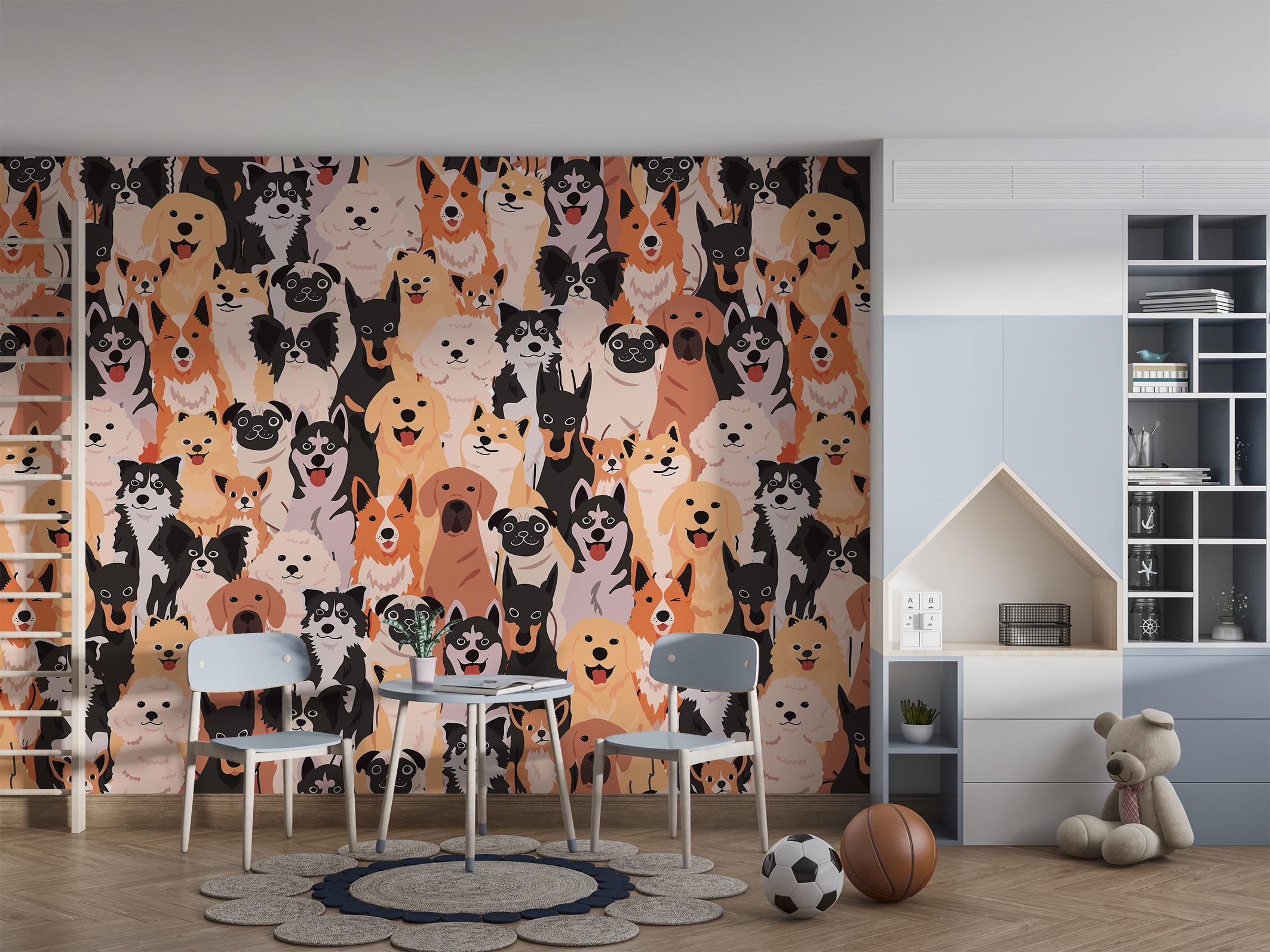 Фотошпалери флізелінові Upstream Веселі улюбленці 230х153 см (SPF-161/3) - фото 4 Фотошпалери флізелінові Upstream Веселі улюбленці 230х153 см (SPF-161/3) - фото 4