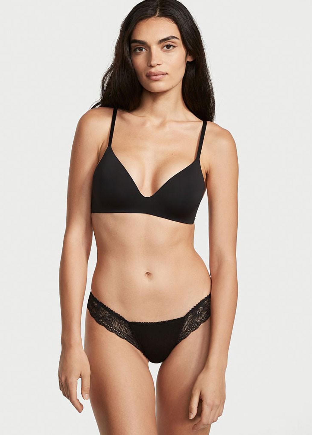 Женские трусы Victoria's Secret 000139538QB4M M Черный (58011891) Женские трусы Victoria's Secret 000139538QB4M M Черный (58011891)