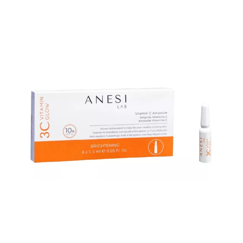Концентрат для освітлення шкіри обличчя Anesi Lab 3C Vitamin Glow Radiance Boost Ampolles 1х1,5 мл