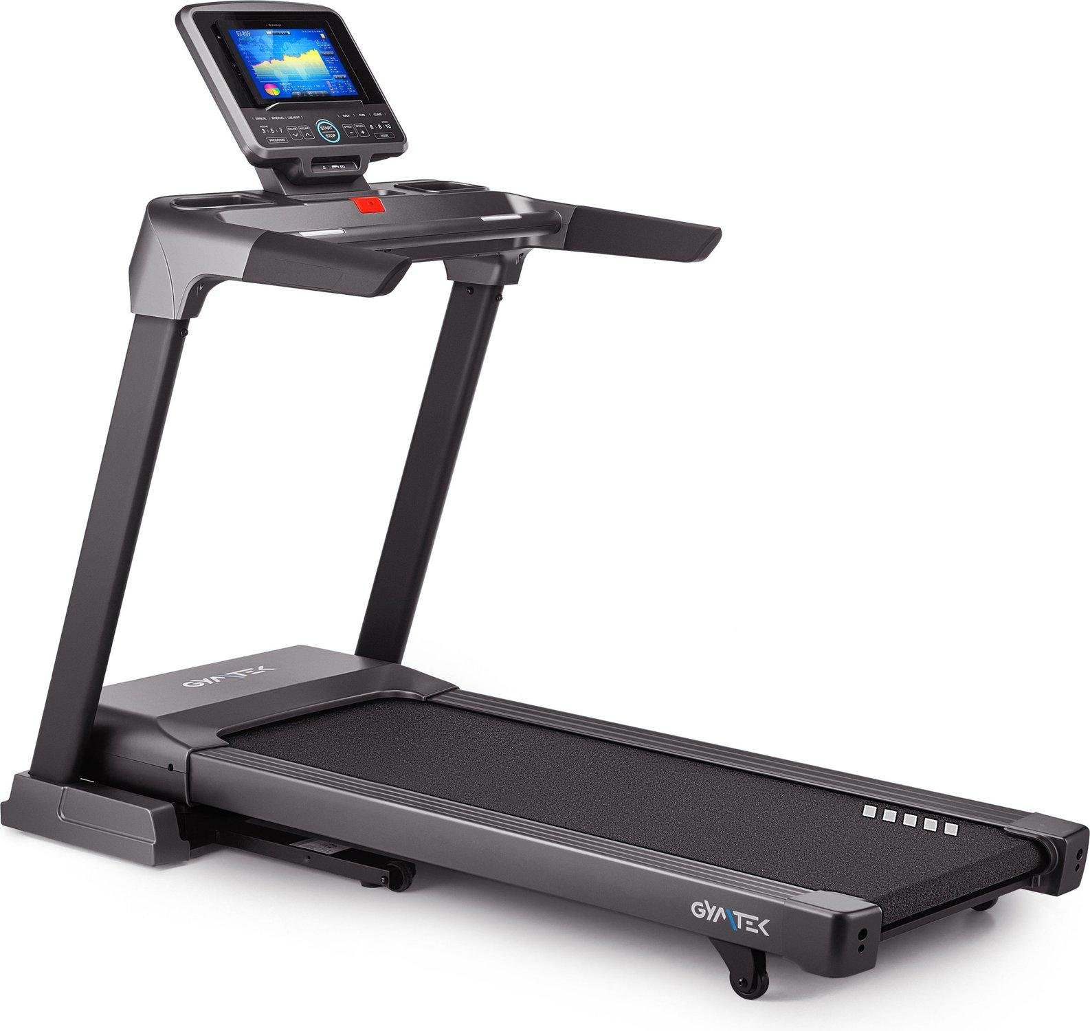 Бігова доріжка електрична GYMTEK XT850 12 програм Чорний