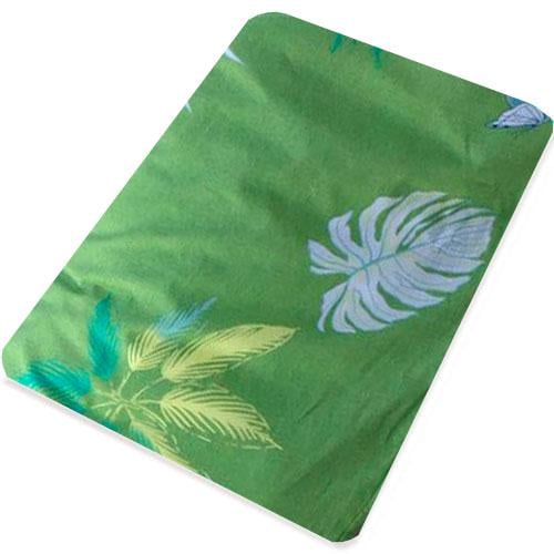 Простынь на резинке С0194 180х200 см Зеленый/Желтый (152524)