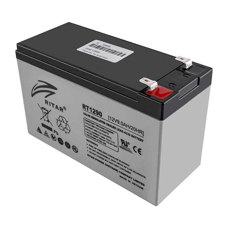 Аккумуляторная батарея Ritar 12V 9AH AGM V RT1290B 2,3 кг (287226)