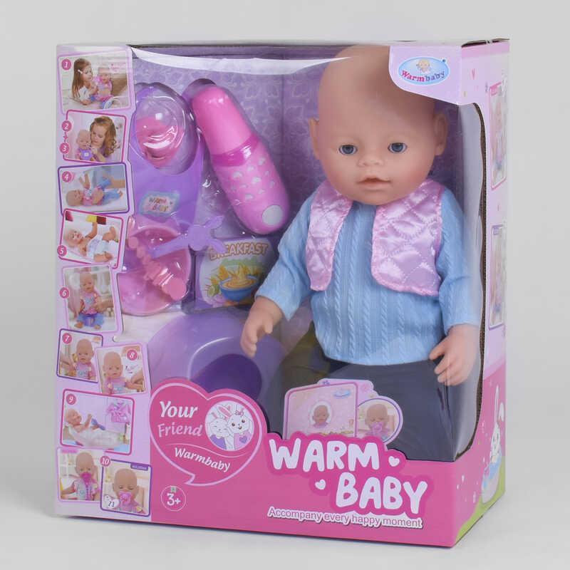 Пупс Huada Toys 10 функций в коробке WZJ 058 A-586 (8/2)