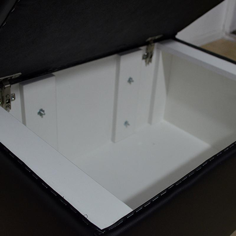 Диван офісний для зони очікування Міні Чорний (20409ч) - фото 4