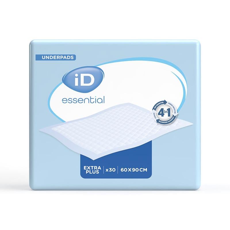 Пеленки впитывающие iD Essential Extra Plus 60х90 см 30 шт. (000006682)