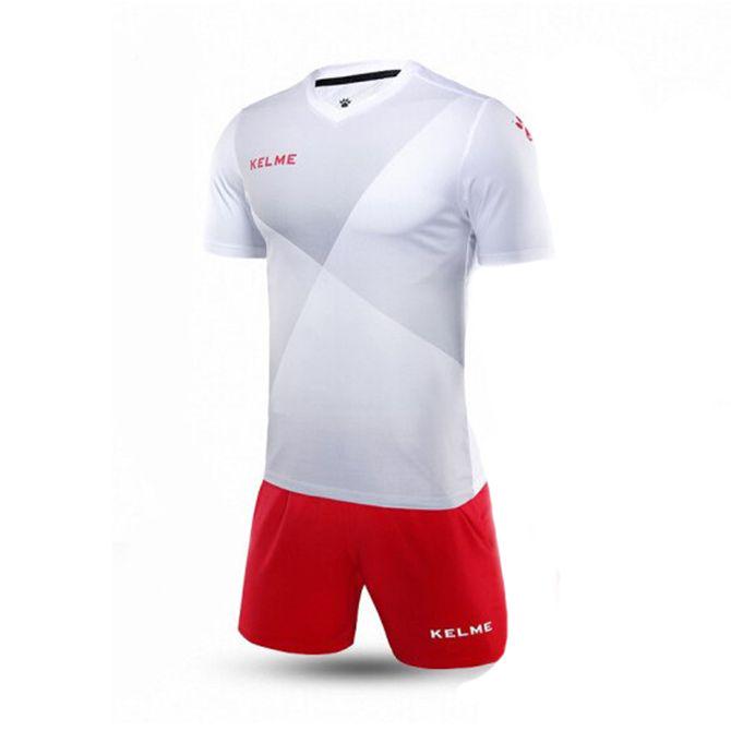Комплект футбольной формы Kelme LIGA L Белый/Красный (3981509.9107)