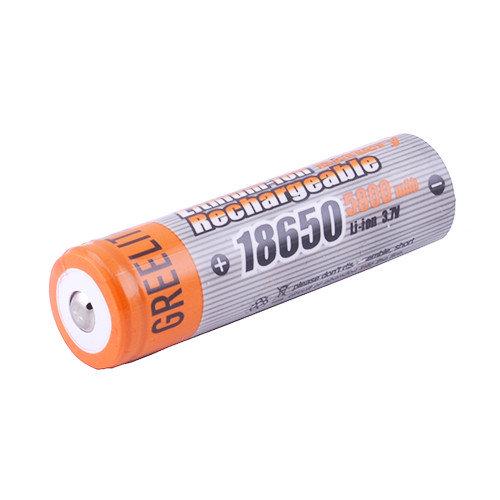 Aкумулятор GreeLite Li-ion 18650 3.7V 5800 mAh Сірий (1008796-Orange) - фото 2